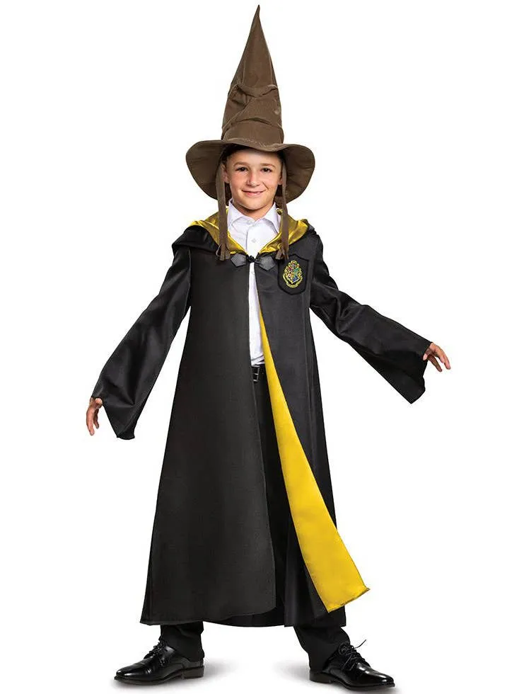 Hufflepuff Kids Deluxe Hogwarts Harry Potter Costume Robe