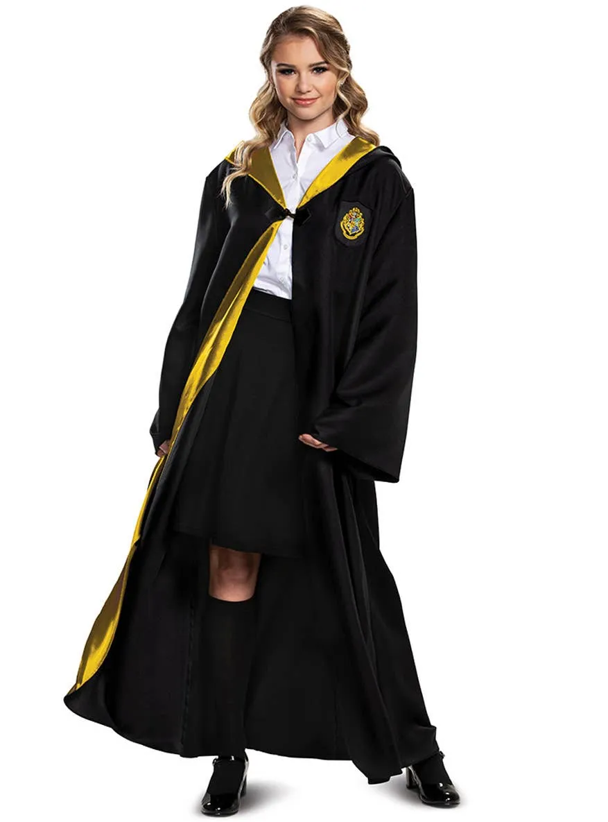 Hufflepuff Unisex Adults Deluxe Harry Potter Costume