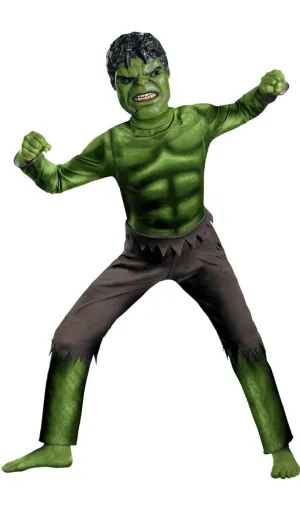 Hulk Marvel Avengers Boys Fancy Dress Costume