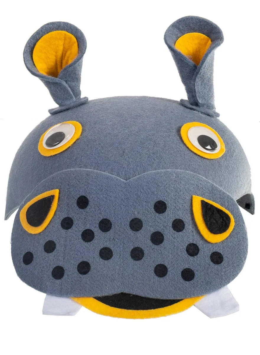 Hungry Hippo Kids Felt Fabric Costume Hat