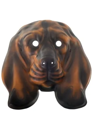 Hush Puppy Kids Brown Dog Costume Mask