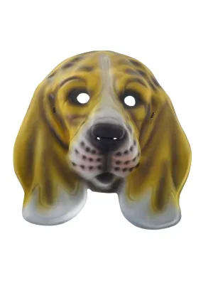 Hush Puppy Kids Yellow Dog Costume Mask