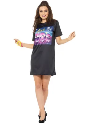 I Love The 80s Womens Costume Dress