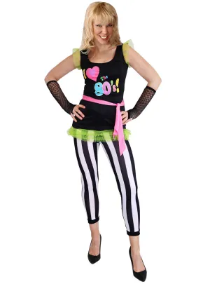I Love The 80s Womens Rocker Costume