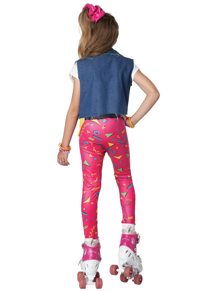 I Love the 90s Girls Fancy Dress Costume