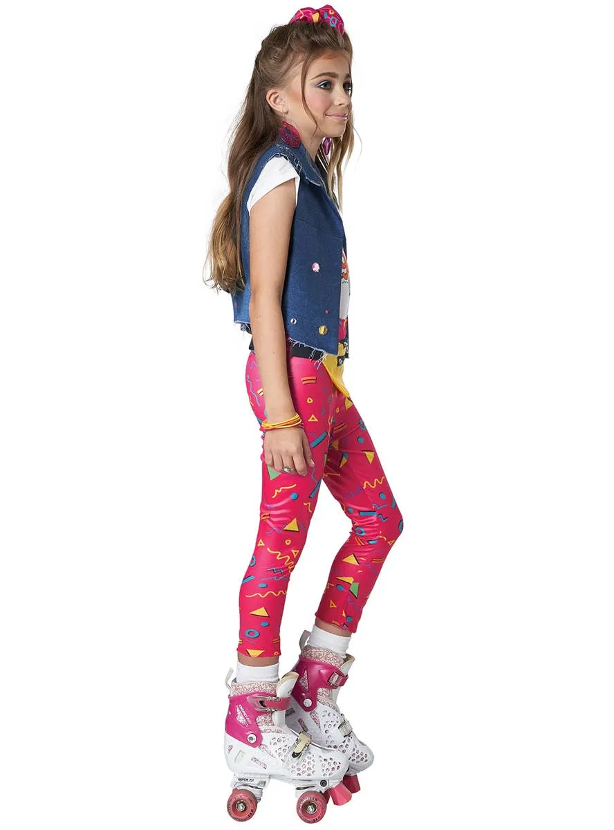 I Love the 90s Girls Fancy Dress Costume