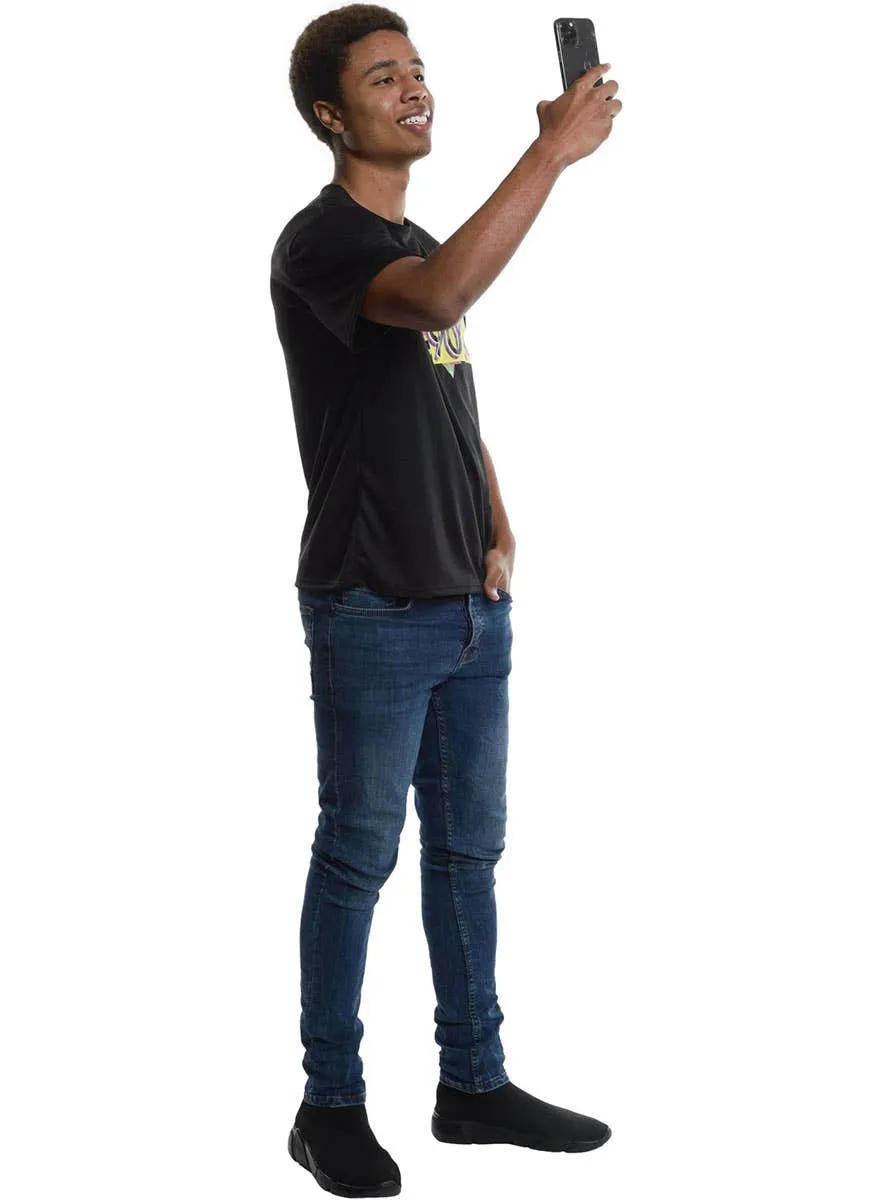 I Love The 90s Mens Black Costume Shirt