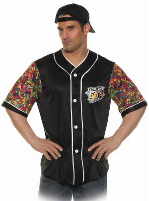 I Love The 90s Mens Button Down Costume Shirt