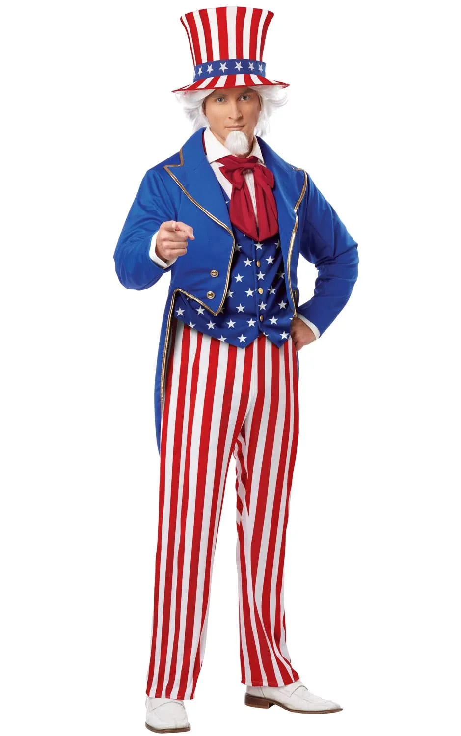Iconic American Uncle Sam Adults Costume