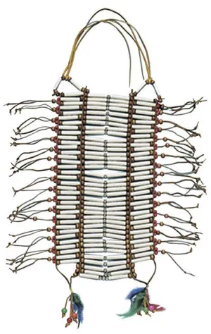 Indian Chief Mens Deluxe Beaded Breast Plate