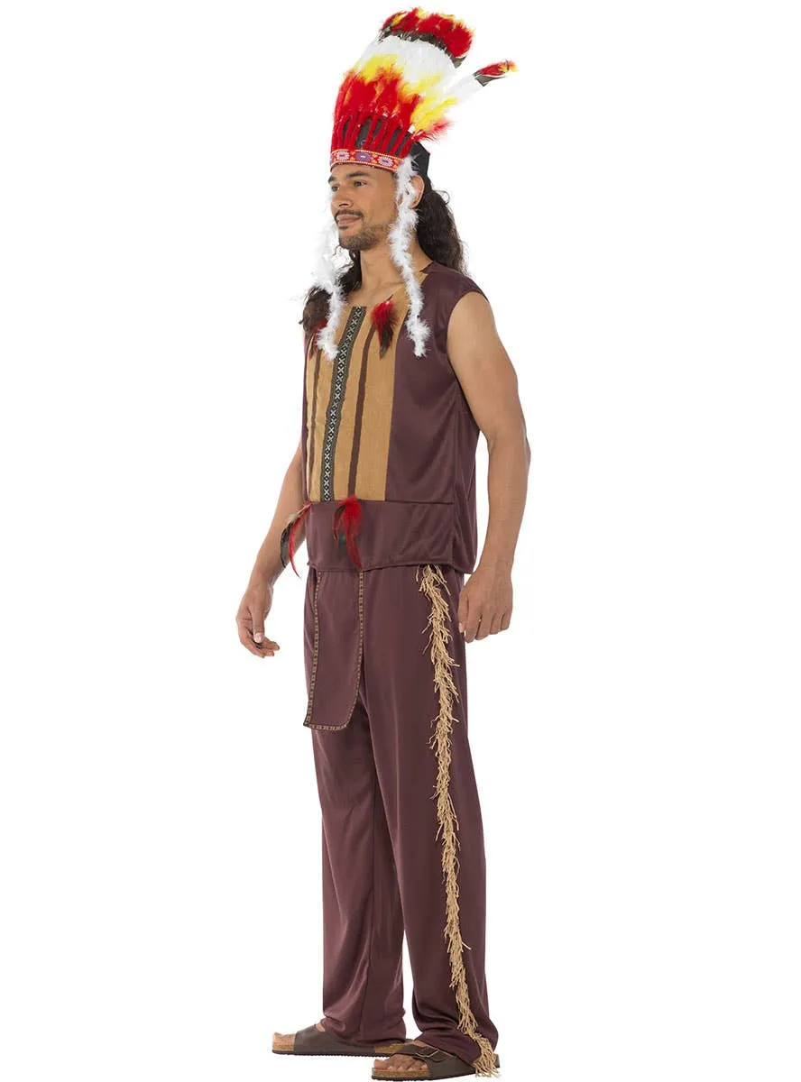 Indian Chief Mens Village People Costume