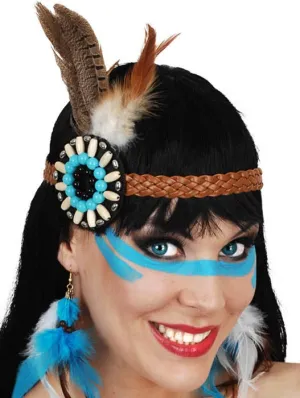 Indian Princess Braided Costume Headpiece