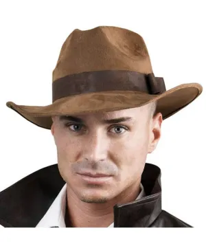 Indiana Jones Brown Costume Hat