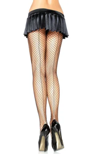 Industrial Net Black Pantyhose