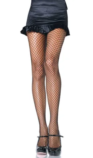 Industrial Net Black Spandex Pantyhose