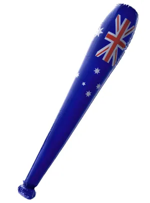 Inflatable Aussie Flags Baseball Bat Australia Day Prop