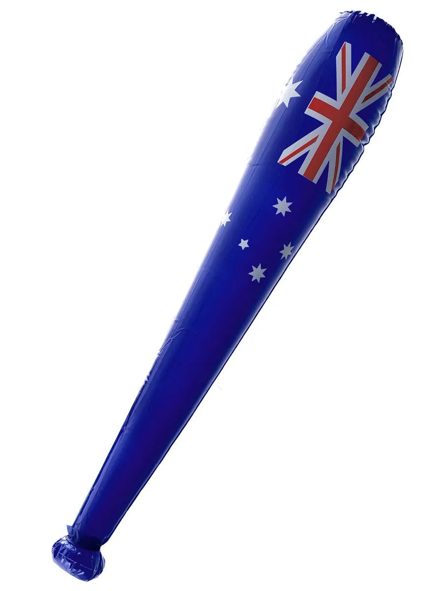Inflatable Aussie Flags Baseball Bat Australia Day Prop
