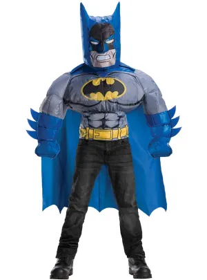 Inflatable Deluxe Batman Kids Dress Up Costume