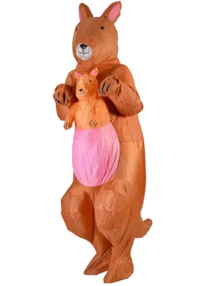 Inflatable Kangaroo Adults Animal Costume
