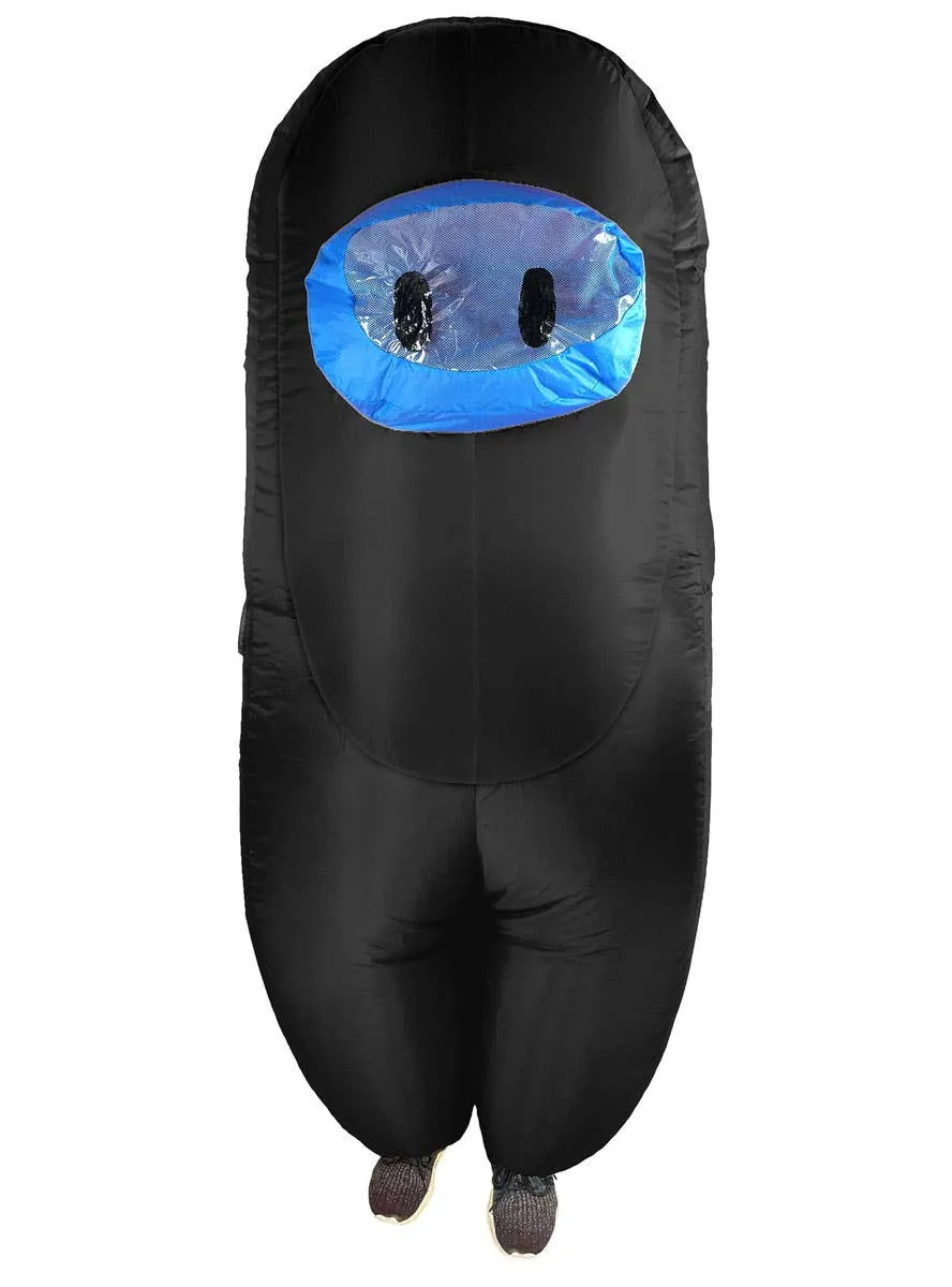Inflatable Kids Black SUS Crewmate Killer Costume