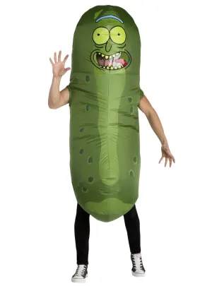 Inflatable Pickle Rick Adults Fancy Dress Costume