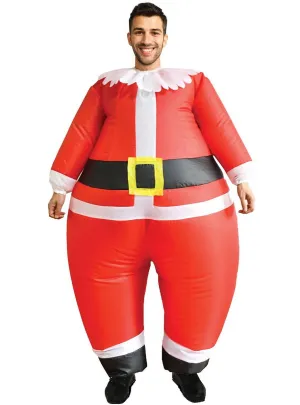 Inflatable Santa Claus Adults Christmas Costume