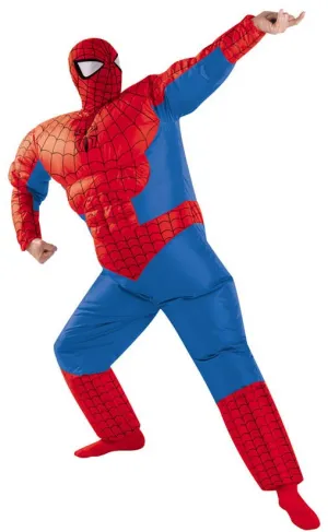 Inflatable Spiderman Mens Costume