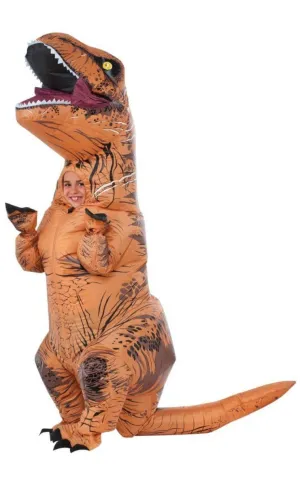 Inflatable T-Rex Kids Dinosaur Costume with Sound