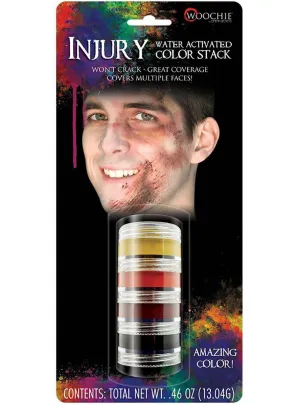 Injury Water Activated 4 Colour Makeup Stack