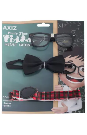 Instant Adults Geek Costume Accessory Set