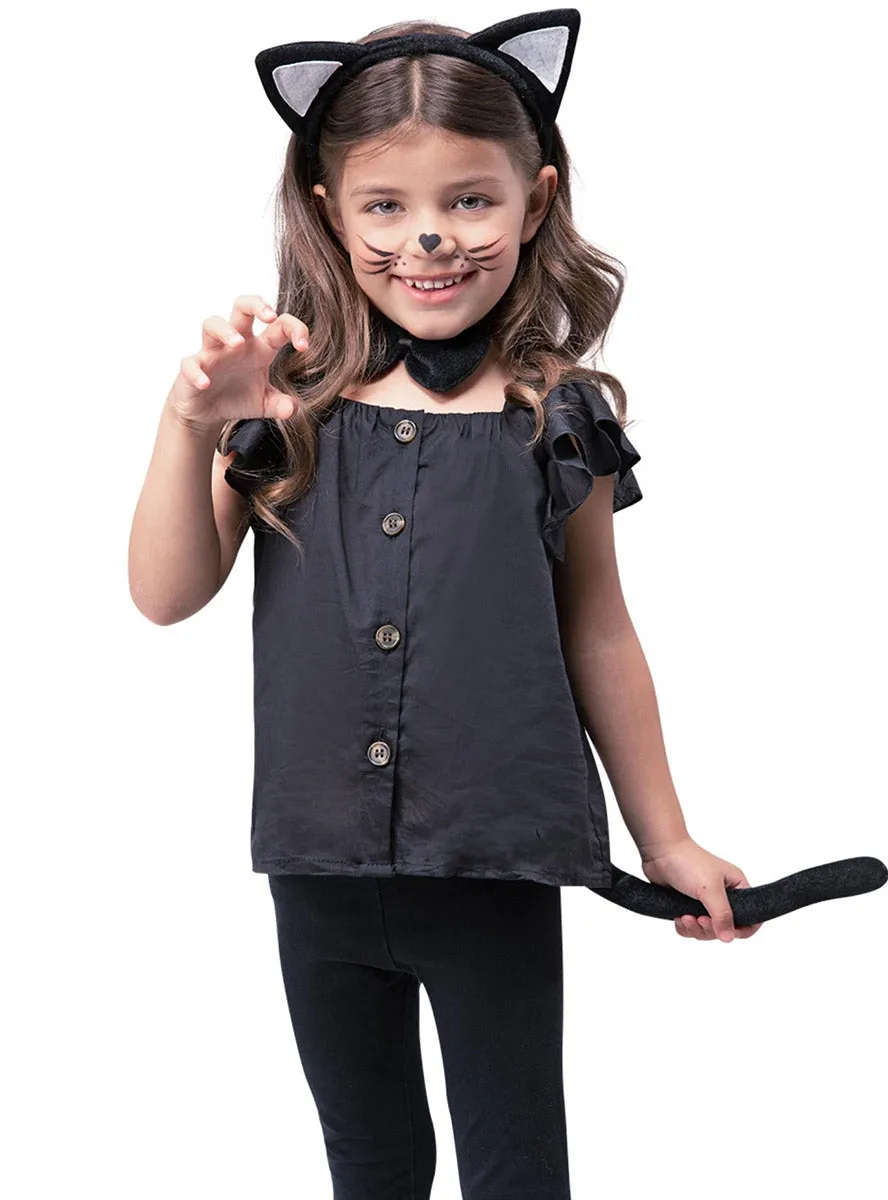 Instant Dress Up Cat Girls Costume Set