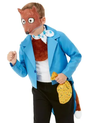 Instant Fantastic Mr Fox Kids 4 Piece Costume Kit