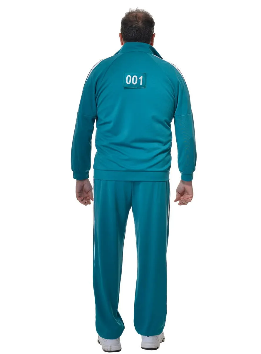 Interchangeable 001 or 240 Adults Squid Play Tracksuit Costume
