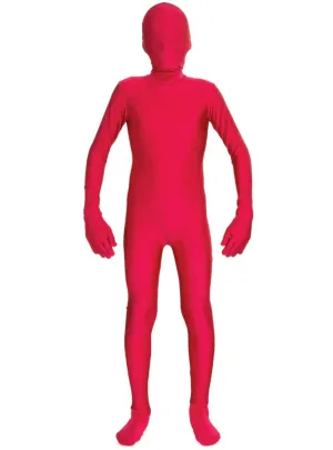Invisible Man Boys Red Skin Suit Costume