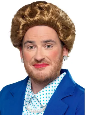 Iron Lady Adults Margaret Thatcher Costume Wig
