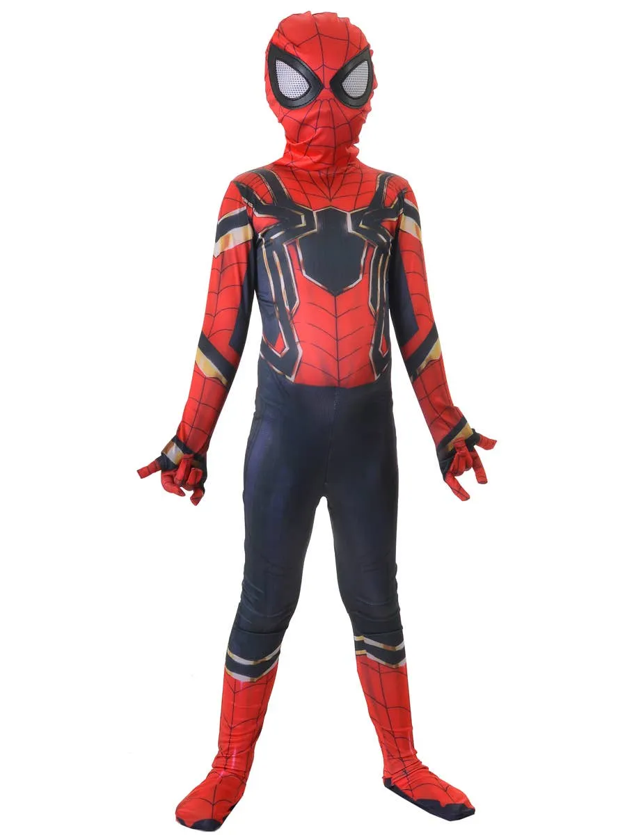 Iron Spider Boys Deluxe Spider Hero Costume