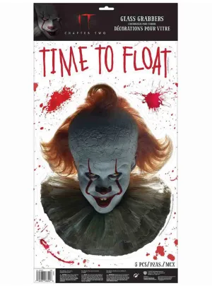 IT Pennywise Window Sticker Halloween Decoration