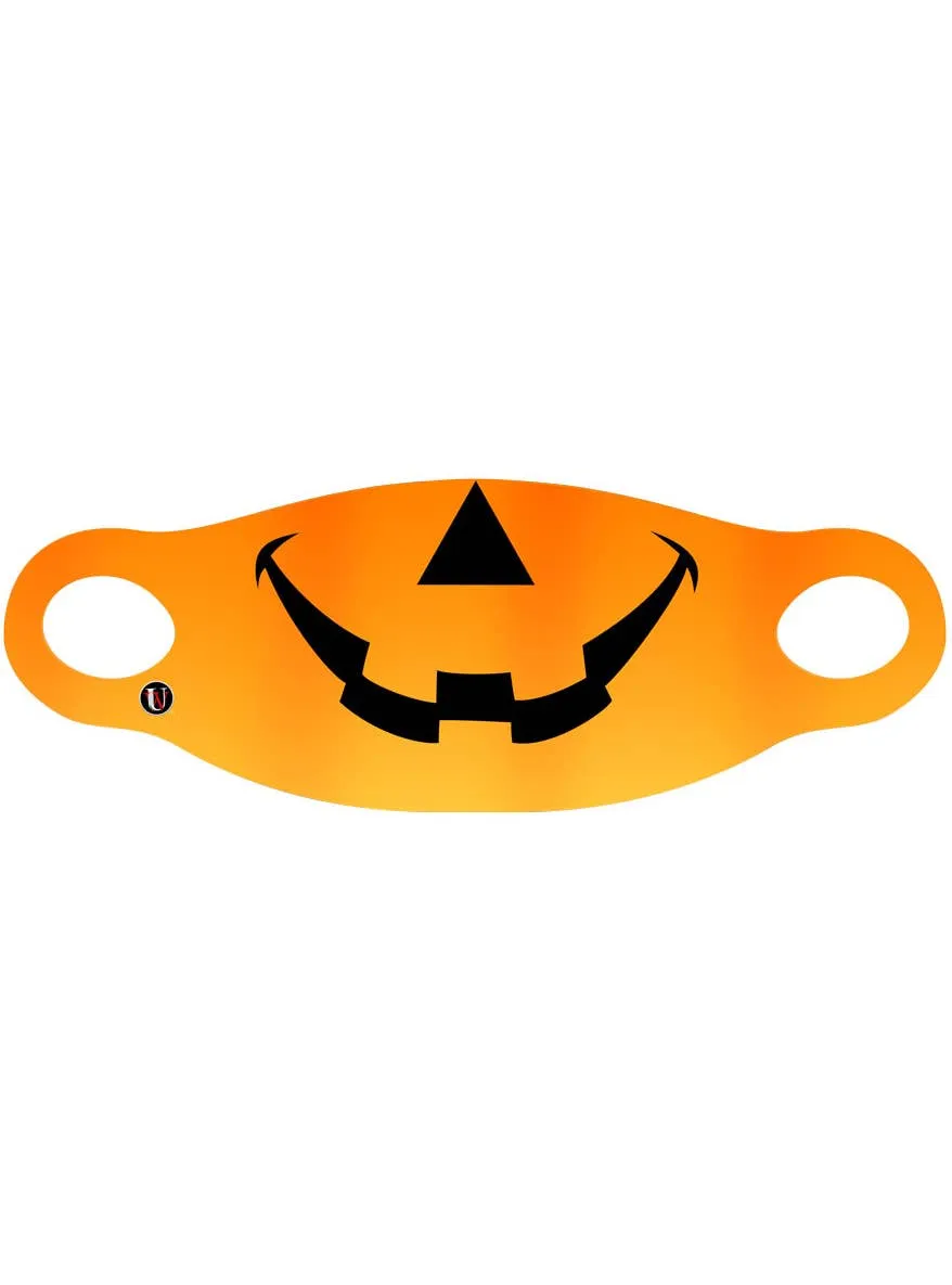 Jack O' Lantern Pumpkin Adults Halloween Face Mask