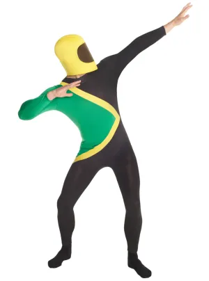 Jamaican Bobsled Team Morphsuit Mens Costume
