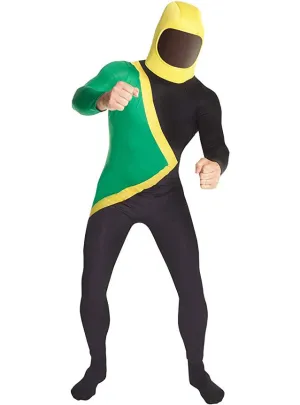 Jamaican Bobsled Team Morphsuit Mens Costume