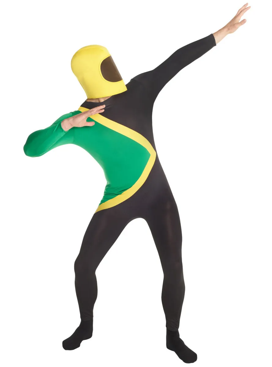 Jamaican Bobsled Team Morphsuit Mens Costume