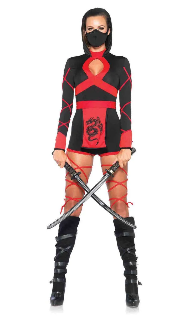 Japanese Dragon Ninja Sexy Womens Costume