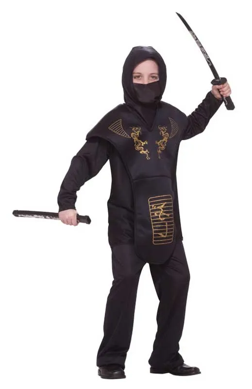 Japanese Golden Ninja Boys Book Week Costume