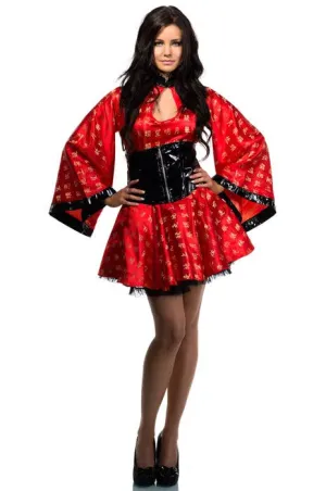 Japanese Kimono Womens Geisha Costume