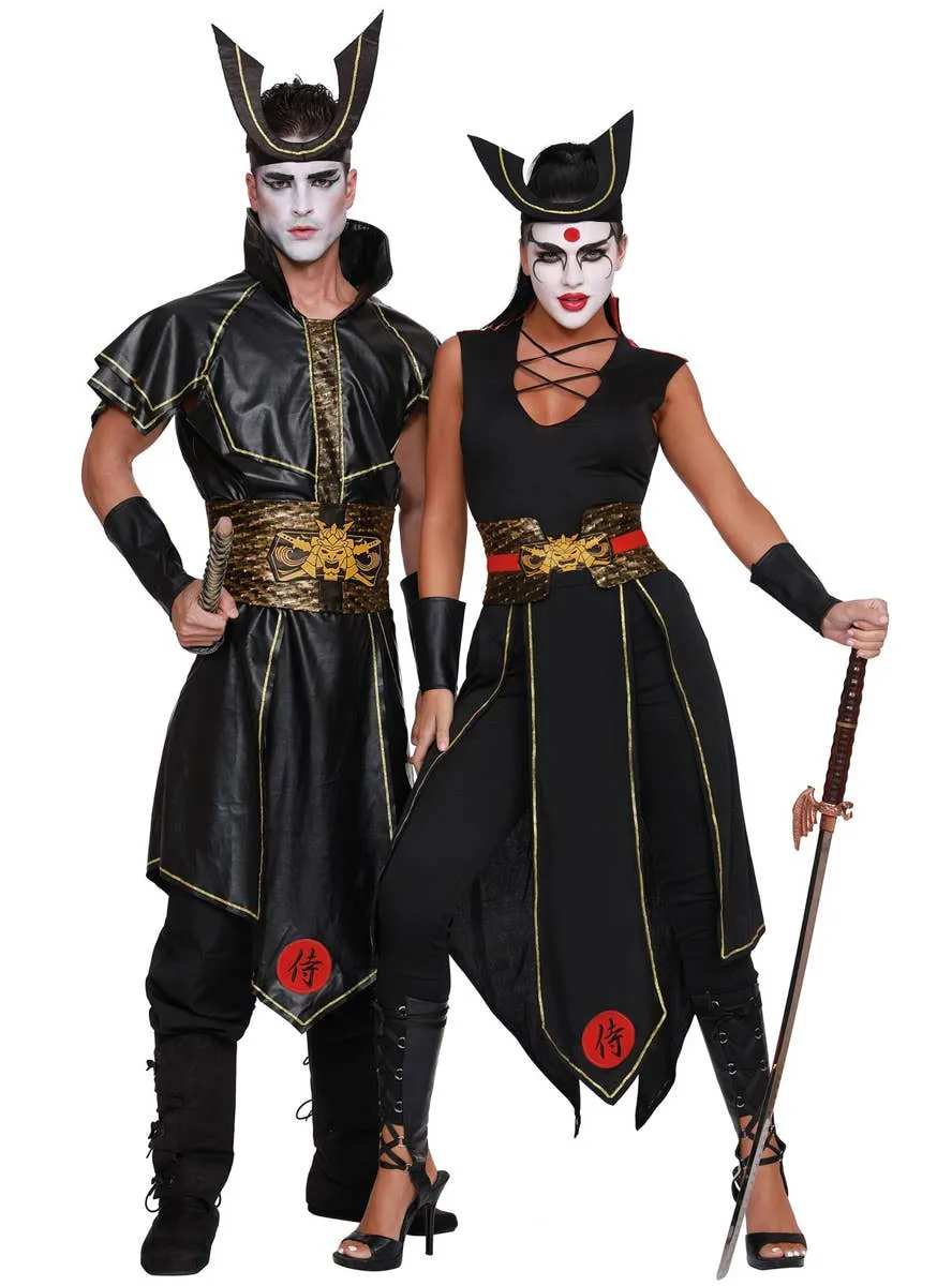 Japanese Samurai Warrior Womens Dress Up Costume