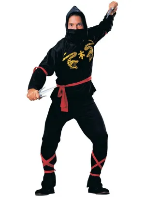 Japanese Viper Ninja Mens Fancy Dress Costume