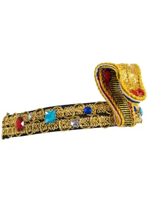 Jewelled Cleopatra Cobra Snake Costume Headband