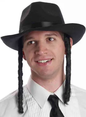 Jewish Religious Costume Rabbi Hat