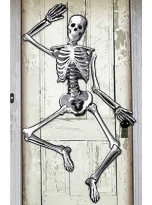 Jointed Skeleton Cut Out Halloween Decoration