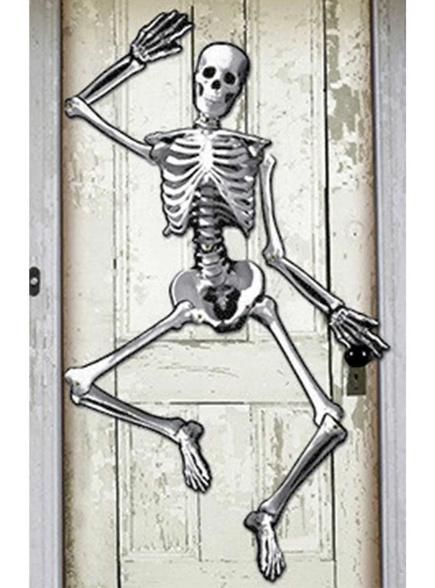 Jointed Skeleton Cut Out Halloween Decoration